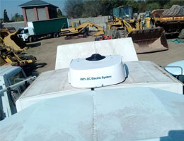 直流電気自動車用エアコン