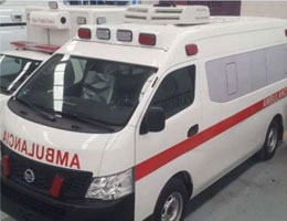 救急車用DC電動エアコン モデルT35B