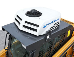 klímaberendezés kotrógépekhez