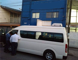 ハイブリッドバス用エアコンシステム