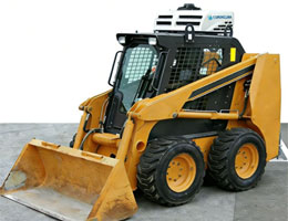 Utángyártott klímaberendezés csúszókormányzású rakodógépekhez