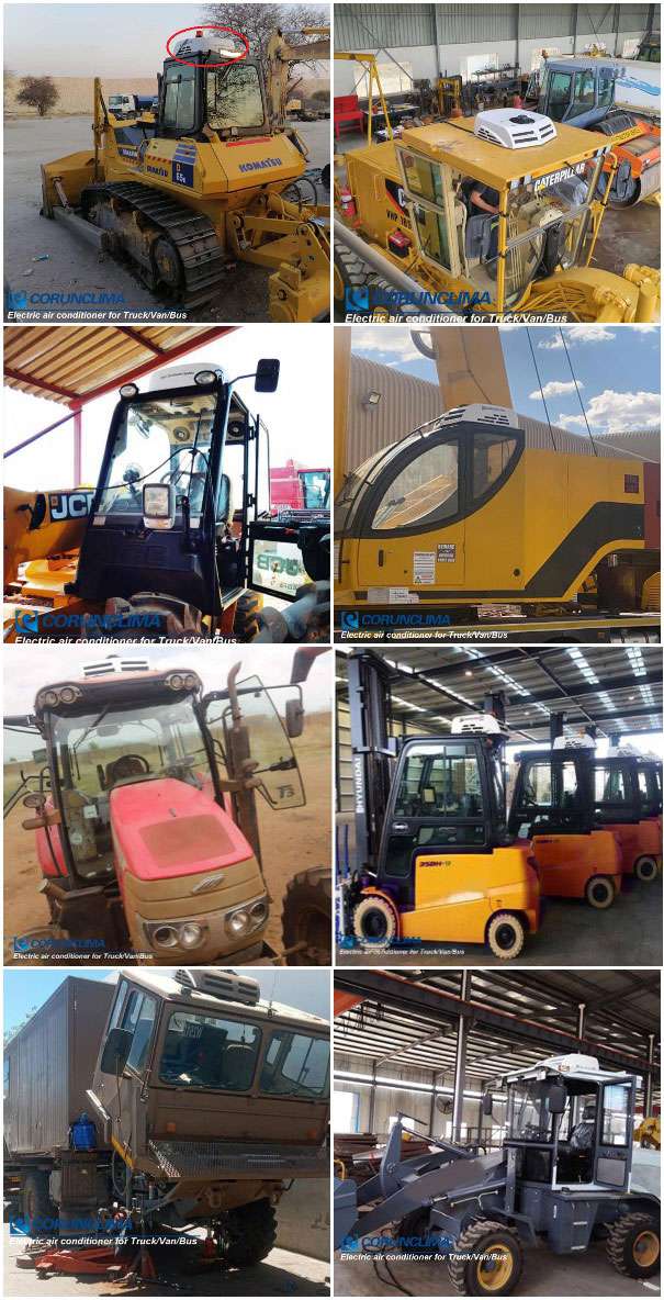 Road Construction Machine Air Conditioner