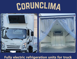 Peralatan pendingin listrik otonom sepenuhnya untuk truk.