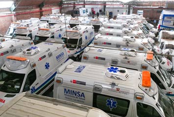 electric ambulance air conditioner