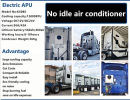 Corunclima Electric Apu for Semi Trucks