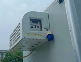 Corunclima premium mobile trailer refrigeration units