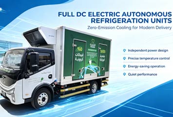Corunclima Full DC Electric Autonomy Refrigeration Units for Mixed Fleets
