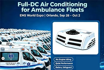 ambulance air‑conditioning unit