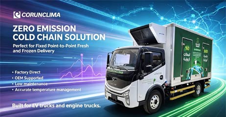 fully electric refrigeration units for truck