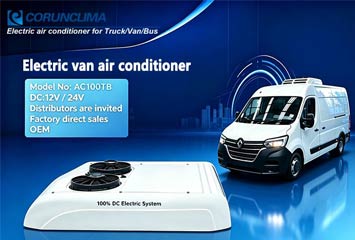 Corunclima 100% DC Electric Van Air Conditioner AC100TB