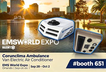 Corunclima Debuts Reliable Electric Ambulance Air Conditioners at EMS World Expo 2026