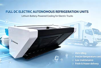 Full DC Electric Autonomy Refrigeration Units