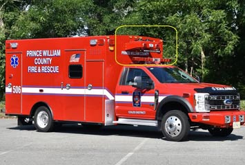 Corunclima 7,5 kW volledig elektrische airconditioner voor Noord-Amerikaanse ambulances