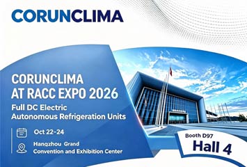 Corunclima presenta unidades de refrigeración eléctricas autónomas en la RACC EXPO 2026.