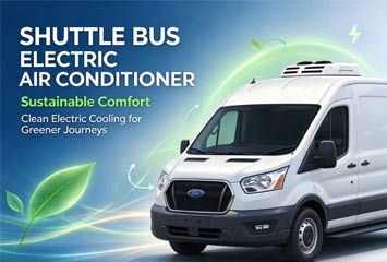 Bus Antar-Jemput Listrik Corunclima dengan Pendingin Udara