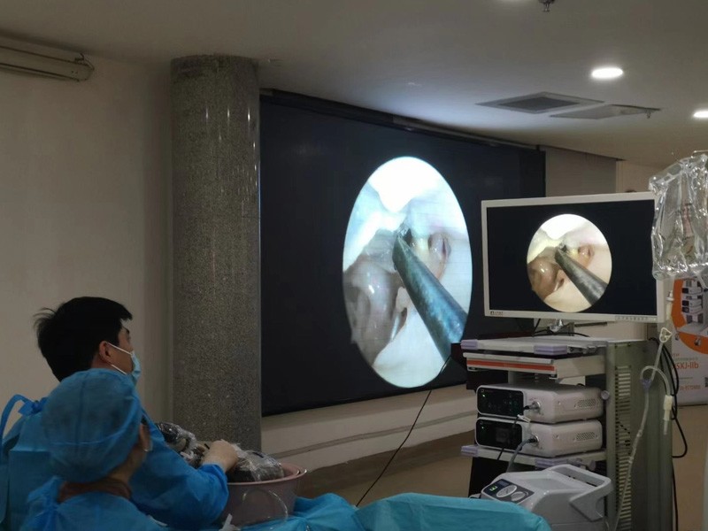 Анатомия отоскопа с медицинской камерой Дацзин