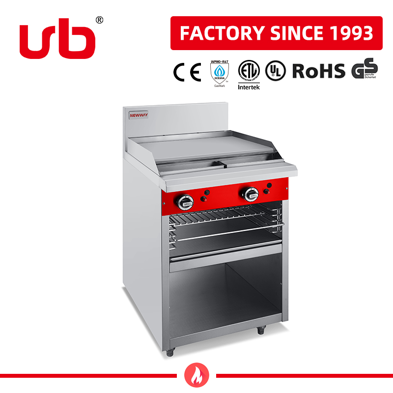 600mm Gas Commercial Griddle Toaster