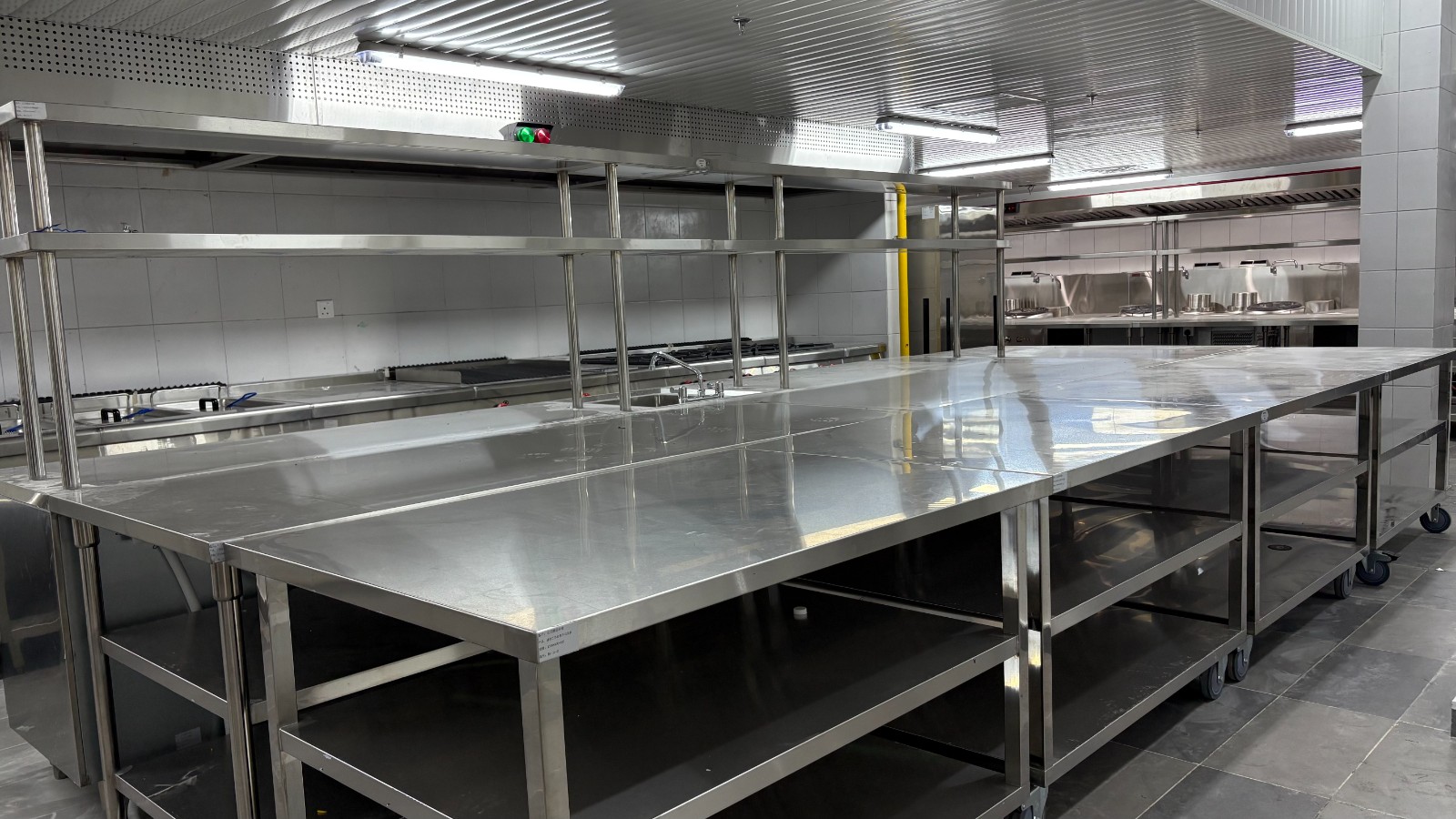 Hotel kitchen