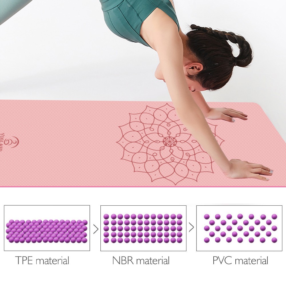 Private Label Foam Double Layer Yoga Mat