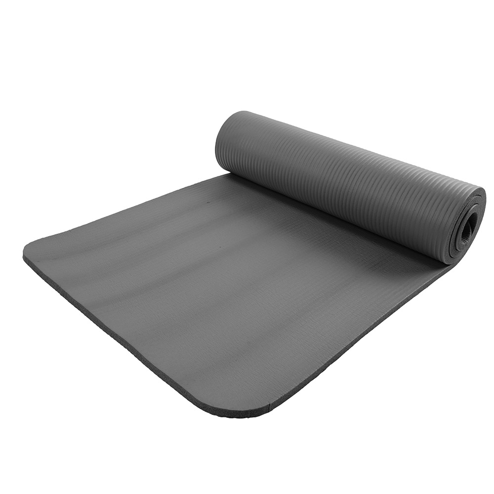 Eco Friendly Gym Exercise Thick Nbr Yoga Mat With 12mm Strap