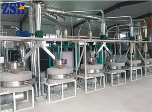 Le processus technologique de la rectifieuse de blé