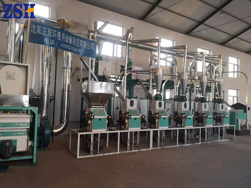 30 Tons Per Day Flour Mill Machines