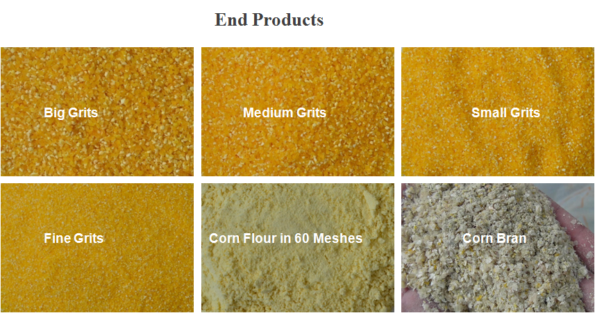 corn flour mill machine