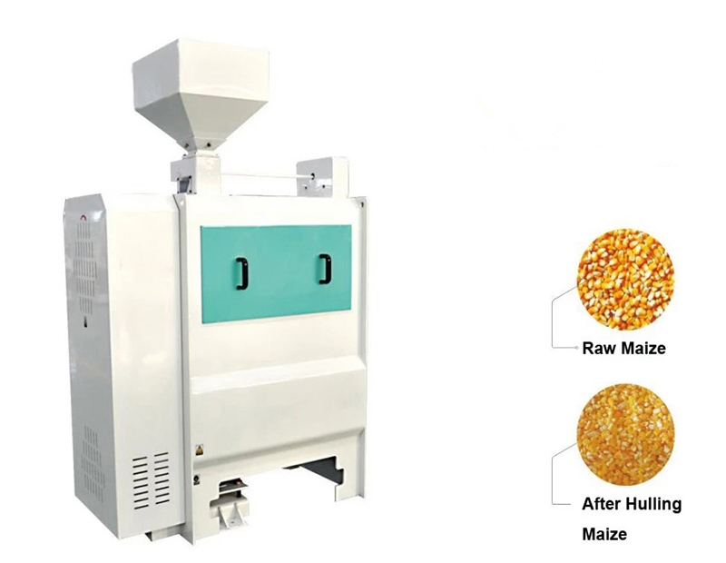 maize peeling machine