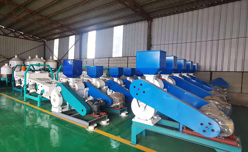 maize polishing machine