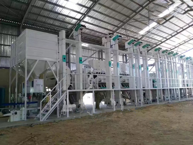 rice mill processing machinery