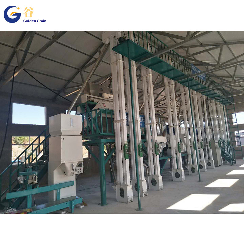 30 Ton Bawat Araw na Mataas na Nagbubunga ng Rice Mill Machine