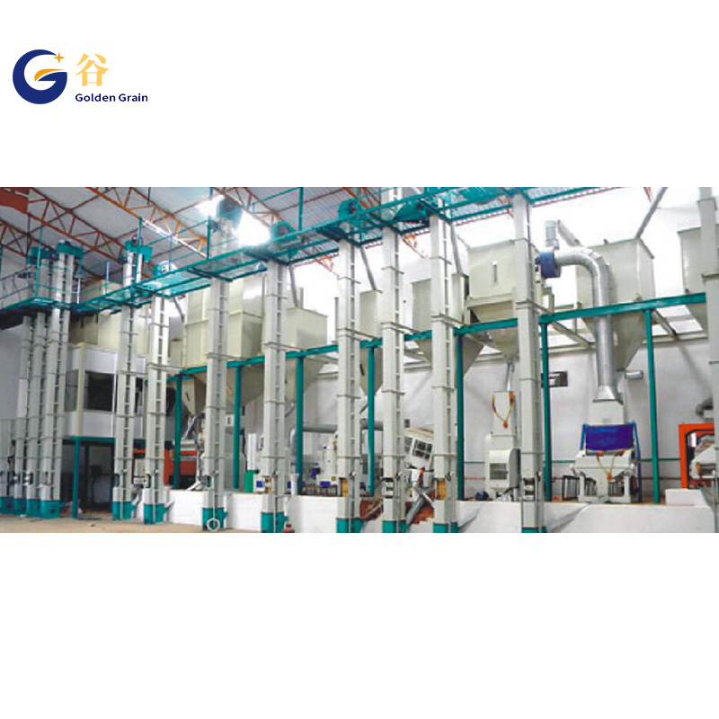 100 Ton to 300 Ton Per Day Rice Processing Equipment