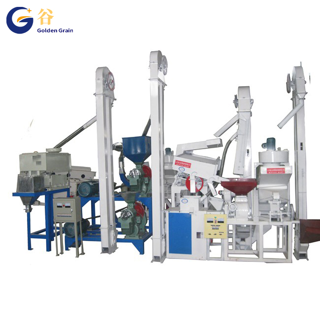 20 tonelada bawat araw rice mill- machine installation site sa India