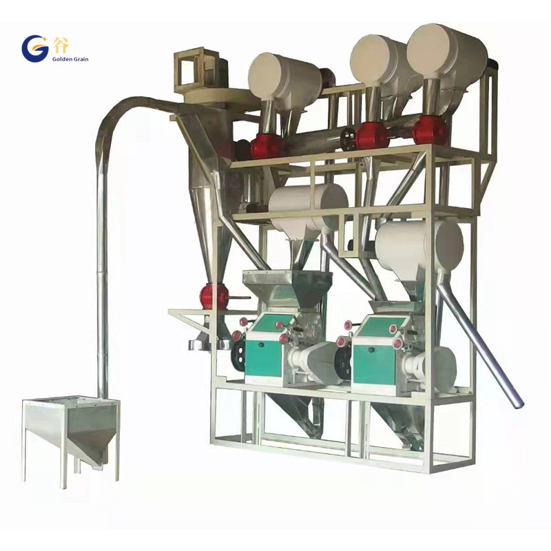 maize flour milling machine