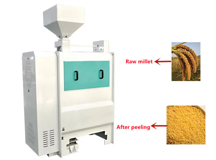 Millet Peeling and Polishing Machine