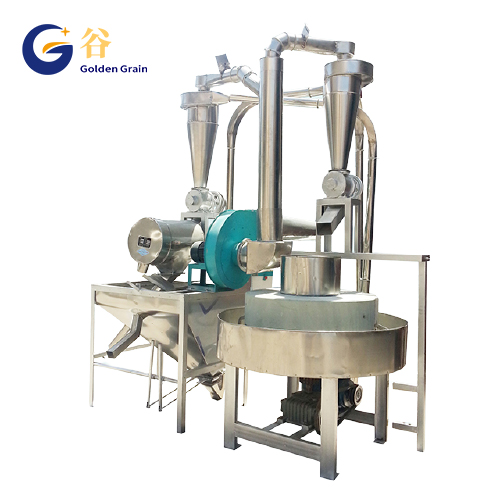 Daily disassembly method of automatic complete set of stone mill flour machine project
