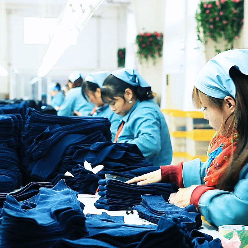 靴下の品質管理