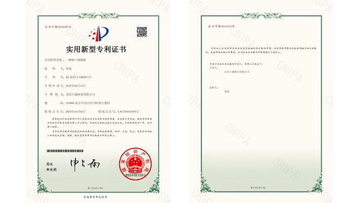 شهادة براءة اختراع نموذج المنفعة - نمط من الجوارب الصحية الفضفاضة