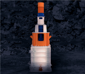 El molino de agitación vertical inteligente WTM (molino de torre)