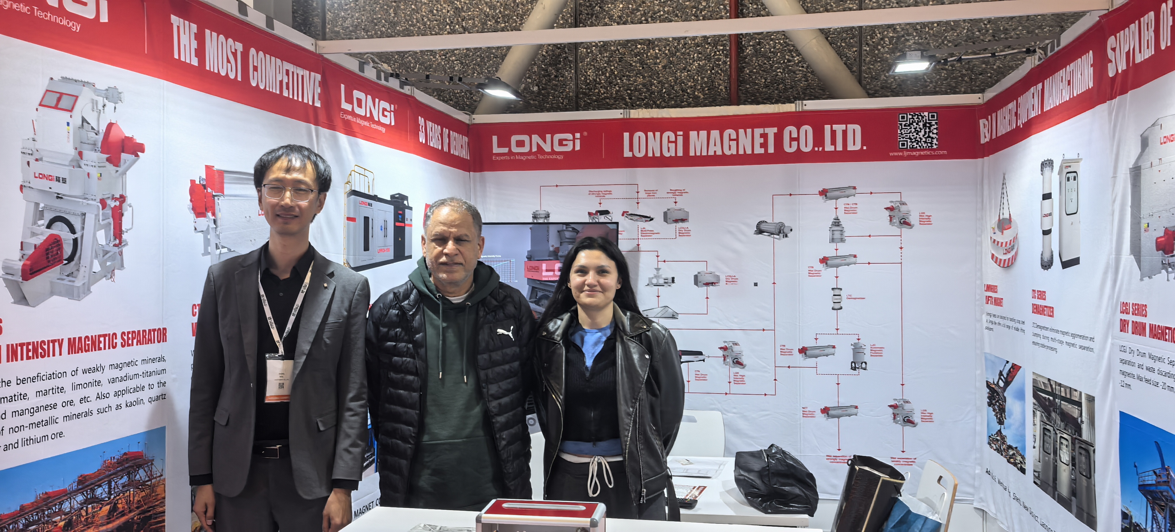 Основні моменти виставки - магніт LONGi на виставці Mining Turkey 2026