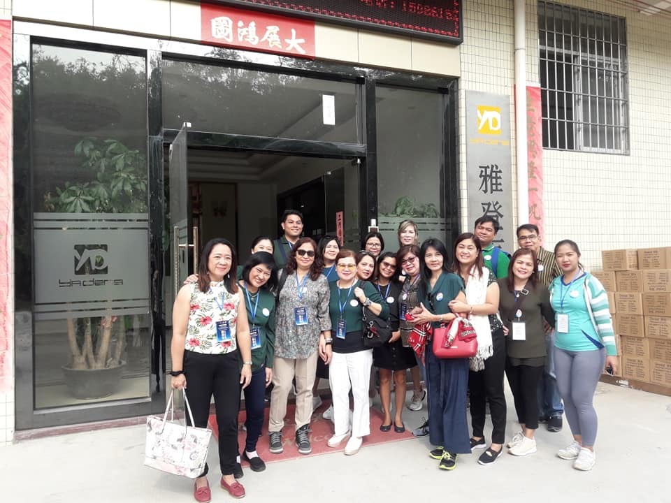 2019 Philippine dentist's group visit and experience Yadeng Medical Co.