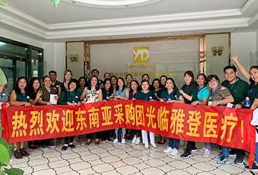 2019 Philippine dentist's group visit and experience Yadeng Medical Co.