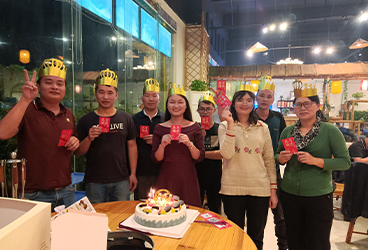 2021 The fourth quarter employee birthday party