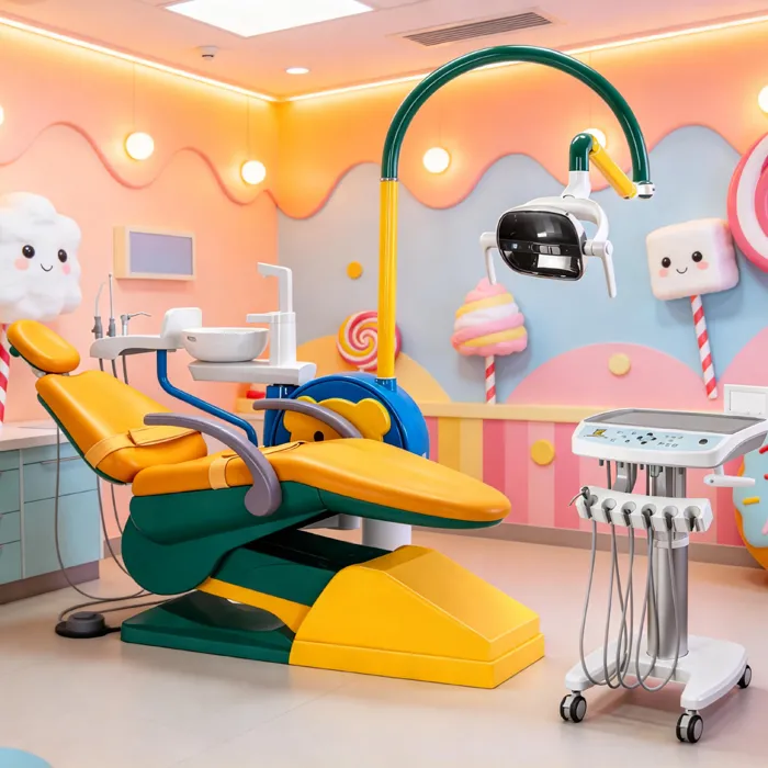 Quel type de fauteuil dentaire convient à la dentisterie pédiatrique ?