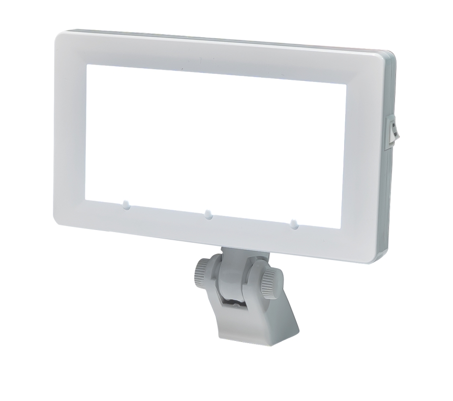 Machine-mounted film viewer