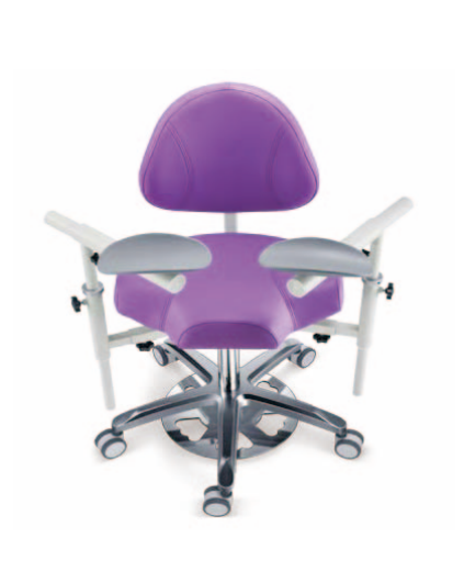 Silent Rolling Dental Chair Stool
