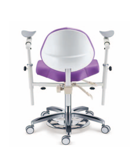 Silent Rolling Dental Chair Stool