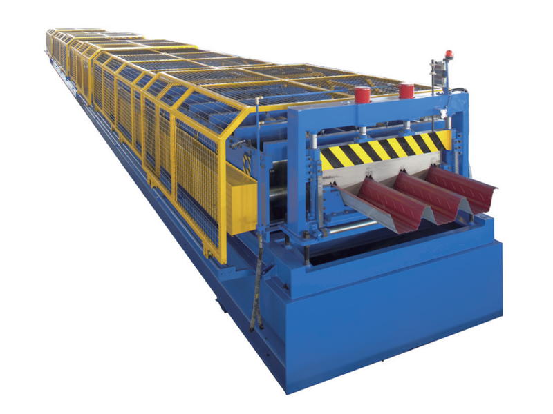 Cold Roll Forming Machine For Ridge Cap Profile Factory