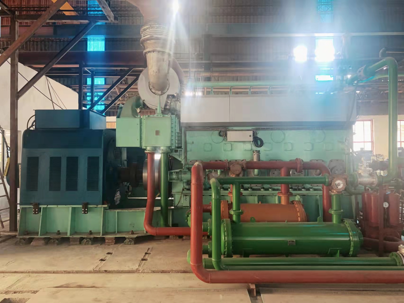 Selamat！Generator HFO Set Pengiriman Berhasil ke Klien