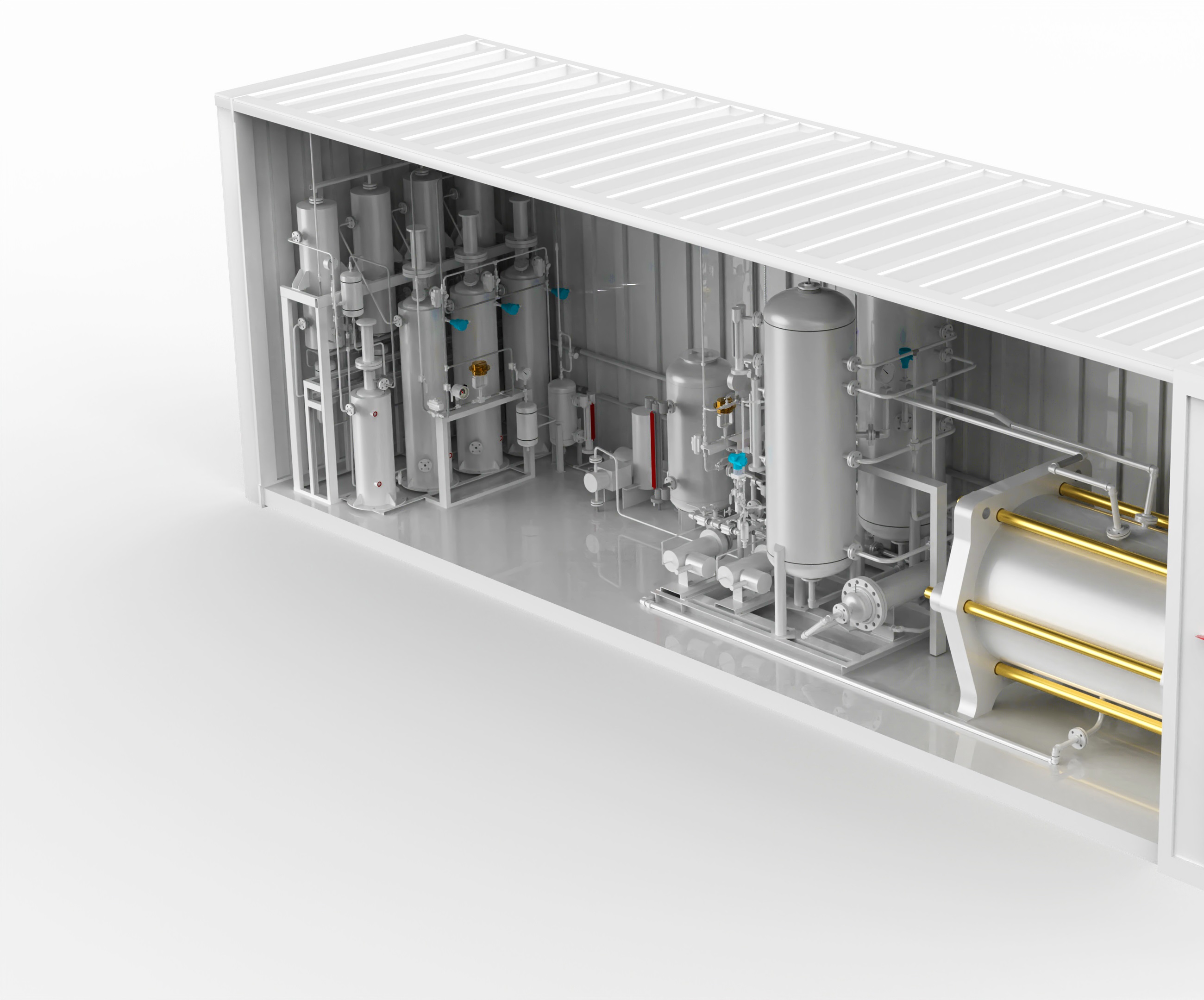 Thiết bị sản xuất hydro điện phân nước kiềm